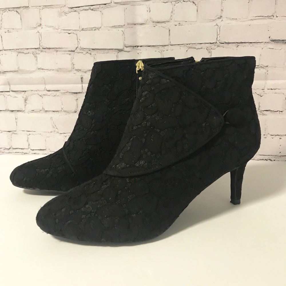 Kelly & Katie Black Booties